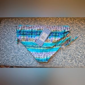 Sun & Sea NWT 16 tie-dye bikini bottom
